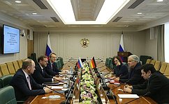 К. Косачев провел встречу с депутатом Бундестага ФРГ, представителем фракции «левых» в ПАСЕ А. Хунко