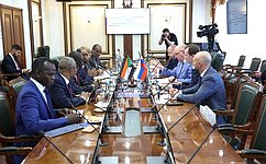 Г. Карасин провел встречу с заместителем Министра иностранных дел и международного сотрудничества Республики Судан М. Халедом