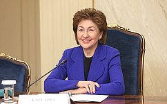 Г. Карелова приняла участие в заседании Координационного совета при Правительстве РФ по реализации Национальной стратегии действий в интересах женщин