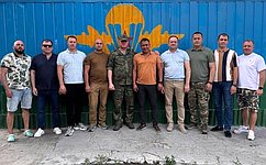 А. Гибатдинов передал партию помощи десантникам 104-й гвардейской дивизии ВДВ