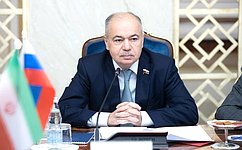 И. Умаханов: Мы заинтересованы в развитии межгосударственных, межпарламентских и межрегиональных связей c Ираном