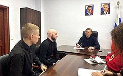 А. Брыксин провёл личный приём граждан в Курской области