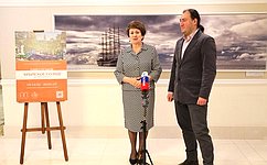 Е. Алтабаева открыла выставку пейзажей «Крымское солнце»