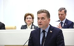 Д. Горицкий представил отчет о работе в качестве полномочного представителя палаты в Центральной избирательной комиссии РФ