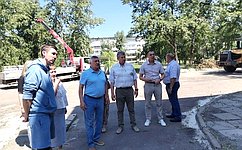 С. Михайлов проконтролировал ход капитального ремонта школ № 4 и № 7 в Краснокаменске