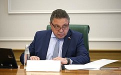 В. Тимченко: Совет Федерации продолжит работу по мониторингу контрольно-надзорной деятельности