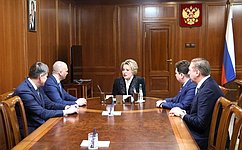 В. Матвиенко: Калининградская область активно развивается, практически по всем показателям есть движение вперед