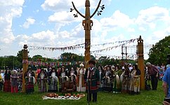 А. Акимов принял участие в якутском национальном празднике Ысыах в Москве