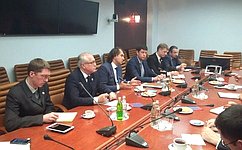С. Лисовский встретился с руководителями компаний-поставщиков плодоовощной продукции из Узбекистана
