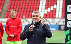 С. Михайлов поздравил молодых забайкальских футболистов с победой в Дальневосточной Юношеской футбольной лиге