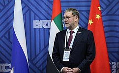 Konstantin Kosachev takes part in a BRICS sherpas’ meeting