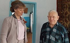 Т. Гигель поздравила ветеранов Республики Алтай с Днем Победы
