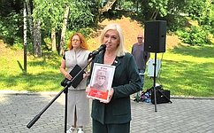 С. Кириллова приняла участие в мероприятиях в Костроме, посвященных Дню памяти и скорби
