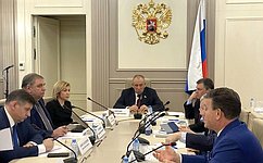 С. Митин провел совещание, посвященное законодательному обеспечению социально-экономического развития сельских территорий