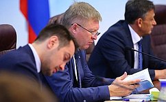 О. Каньков принял участие в совещании по вопросу реализации на территории Иркутской области инвестиционных проектов