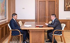 Г. Ледков обсудил с Министром В. Фальковым развитие сферы образования коренных малочисленных народов