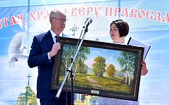 Н. Петрушкин принял участие в праздновании 89-й годовщины со дня образования Атяшевского района Республики Мордовия
