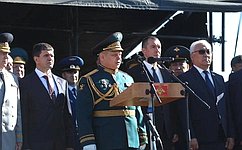 Б. Жамсуев принял участие в торжественных мероприятиях в Чите в честь 80-летия Победы над милитаристской Японией и окончания Второй мировой войны