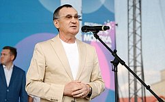 Н. Федоров приветствовал участников Дней племенного животноводства