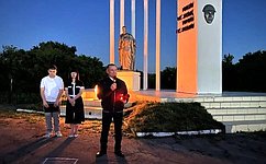 И. Мурог принял участие в акции памяти на Братском кладбище в Ряжске