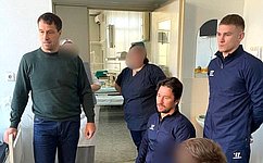 Э. Исаков посетил Главный военный клинический госпиталь имени Н.Н. Бурденко