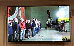 Под эгидой Совета Федерации в Кировском районе Ленинградской области со дна Невы поднята боевая пушка времен Великой Отечественной войны
