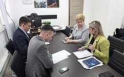 О. Бас провела рабочую встречу с и. о. министра образования и науки ЛНР