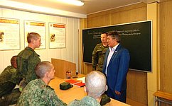 Делегация Совета Федерации посетила российскую военную базу в Республике Абхазия