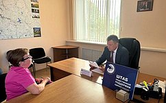 Е. Богомазов провел личный прием жителей Вытегорского округа