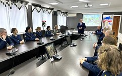 И. Мурог провел урок мужества для курсантов Академии ФСИН России