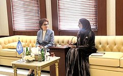 Г. Карелова: Укрепляем сотрудничество с женским парламентским сообществом стран Средиземноморья и Персидского залива