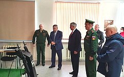 А. Ракитин посетил военный учебный центр при Петрозаводском Государственном Университете