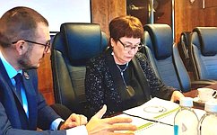 Е. Перминова в г. Кургане обсудила с руководством Центра имени Г.А. Илизарова стратегию развития учреждения