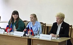 О. Бас провела мероприятие в рамках проекта «Добрые встречи» ЛНР