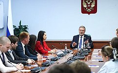К. Косачев встретился со студентами московских вузов из Республики Марий Эл