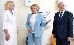 «Будущее рождается здесь» – В. Матвиенко посетила родильный дом в Севастополе