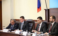 Сенаторы провели выездное совещание, посвященное реализации Постановления СФ о господдержке социально-экономического развития Иркутской области