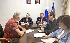 А. Брыксин провёл совместный с адвокатами приём граждан в Курской области
