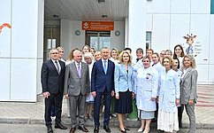 А. Артамонов принял участие в открытии в Калуге новой детско-взрослой поликлиники