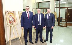 С. Колбин принял участие в открытии выставки в Министерстве труда и социальной защиты Российской Федерации
