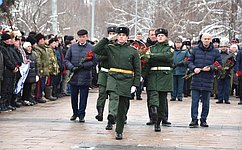 С. Рябухин в ходе поездки в Ульяновскую область принял участие в митинге-реквиеме, посвящённом Дню Неизвестного Солдата