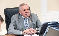 В. Шуба обсудил в Иркутске социально-экономическое развитие региона и совершенствование налогового и бюджетного законодательства