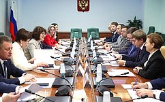 Сенаторы обсудили с экспертами реализацию региональных программ, направленных на повышение рождаемости