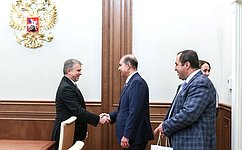 Б. Хамчиев провел встречу с Послом Саудовской Аравии в России С. Ас-Садханом