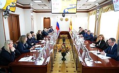 Делегация Совета Федерации встретилась с главой Чувашской Республики