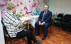 Д. Гусев встретился с председателем Ненецкой окружной организации Всероссийского общества инвалидов