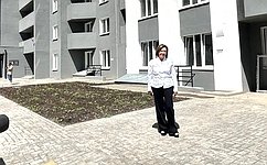 М. Сидухина проверила качество предоставляемого жилья детям-сиротам в Самарской области