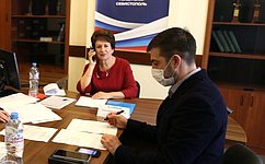Е. Алтабаева провела приём граждан по вопросам медицинского обеспечения жителей Севастополя