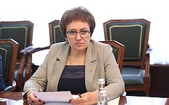 Е. Бибикова обсудила вопросы совершенствования медицинской помощи пожилым людям