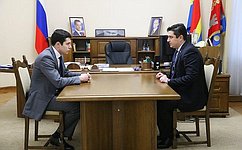 А. Коротков встретился с главой Калининградской области А. Алихановым